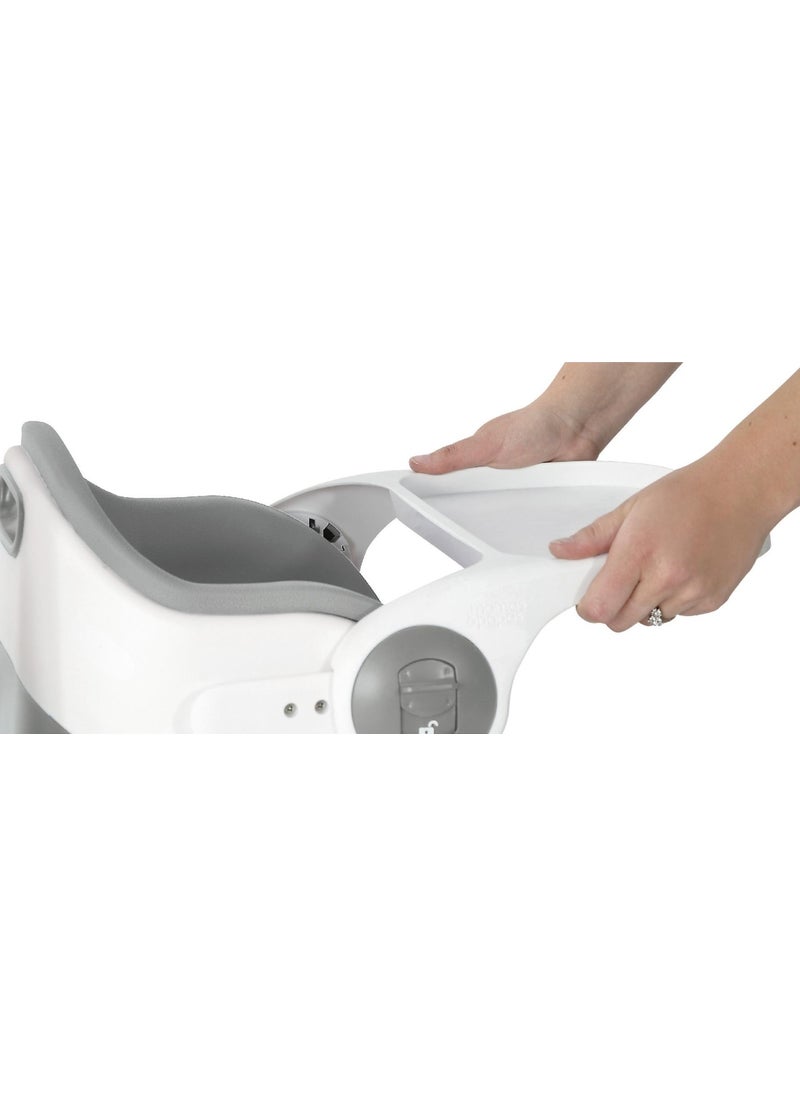 Mamas & Papas - Mamas Papas Baby Bud Portable High Chair Pebble Gray - Image 1
