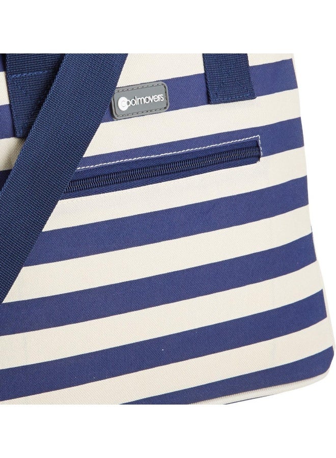 KitchenCraft 11.5 Litres Holdall Style Lulworth Cool Bag, 36X19X28Cm, Tagged - Image 1