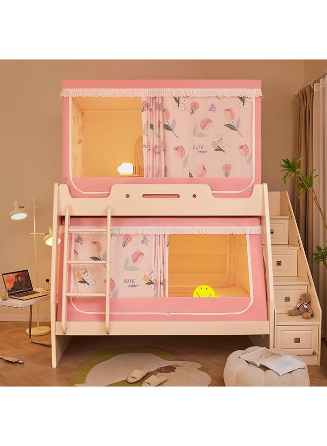 Bluejw Class A Printed Shading Bed Curtain For Mother And Child Bed Mosquito Net For Home Children And Baby Anti-fall Anti-mosquito Up And Down Student Dormitory - Image 1