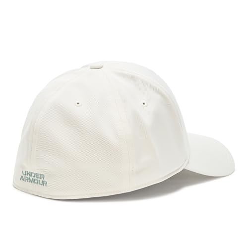 Under Armour Men's Blitzing Cap Stretch Fit, (279) Stone / / Silica Green, Medium/Large - Image 2
