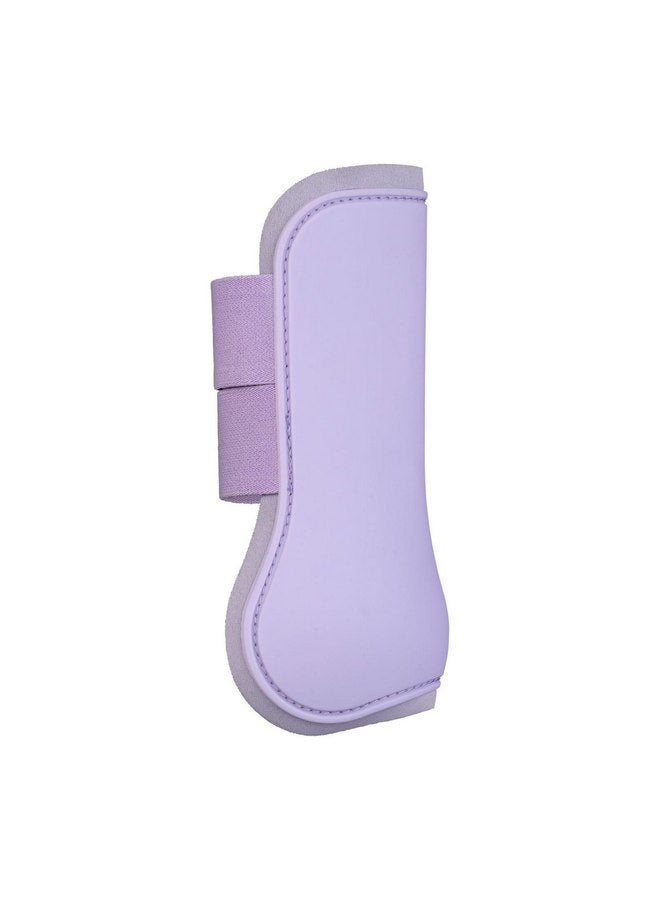 هورز حذاء HORZE Adepto مفتوح من الأمام مع وتر | هيكل متين مع بطانة من النيوبرين - لون أرجواني فاتح - حصان - Image 3