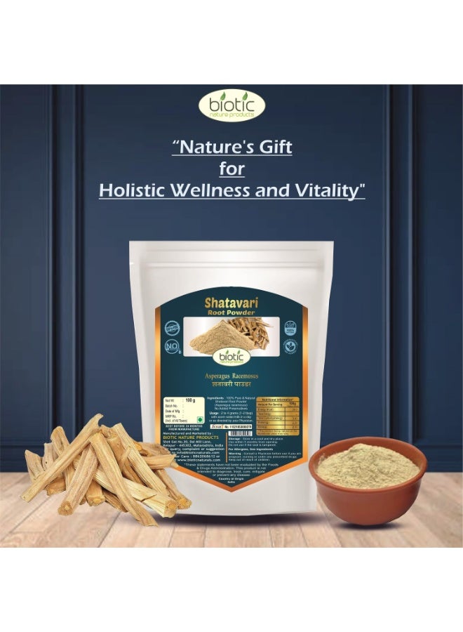 Biotic Natural Safed Musli, Ashwagandha, Shatavari and Kaunch Beej Powder - 400gms Combo (100gm each) - Image 4