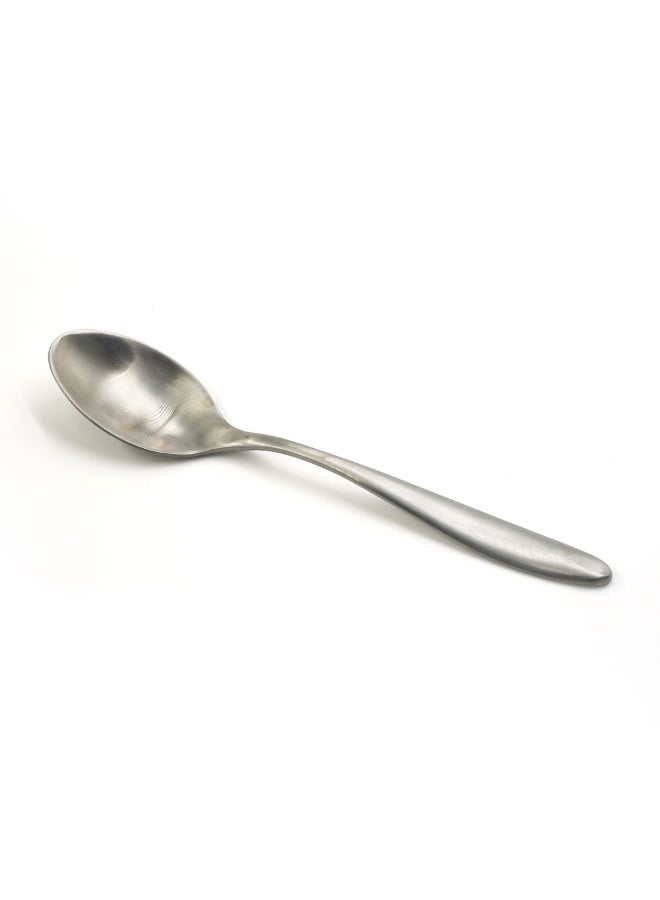 BERAM Silver Shine Steel Table Spoon – Premium Quality Cutlery with Stain Polishing, Durable Kitchen Flatware for Everyday Use - Image 1