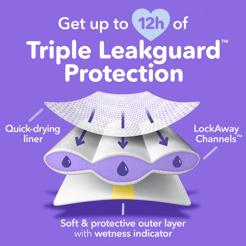 Luvs Size 3 Baby Diapers, Platinum Protection Bluey Diapers for Day & Night, Size 3, 234 Count (Packaging May Vary) - Image 5