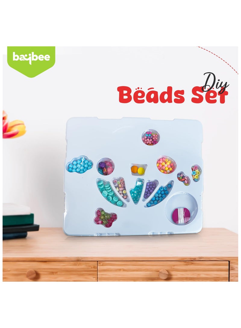 حديقة الألعاب مجموعة خرز البوب الحلوى 2 في 1 لصنع المجوهرات - صنع قلادات، أساور، أقراط وخواتم | هدية حرفية ممتعة للبنات من عمر 3 سنوات - Image 4