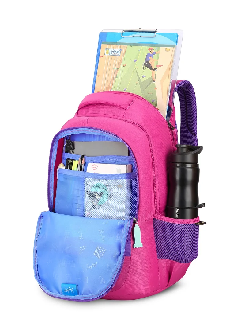 Skybags Troop 01 SCL (H) Backpack PINK