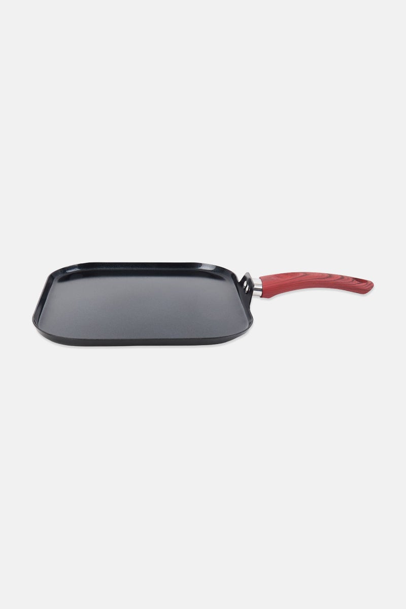 Proctor Silex Aluminium Square Griddle Pan, Black - Image 2