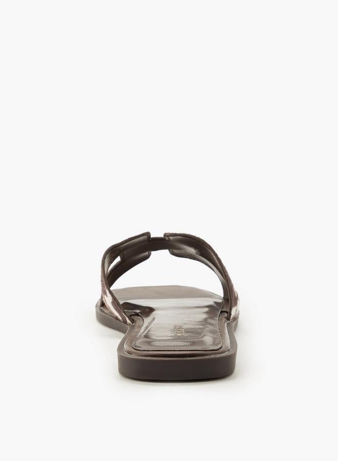 Celeste Women Animal Print Sandals - Image 5