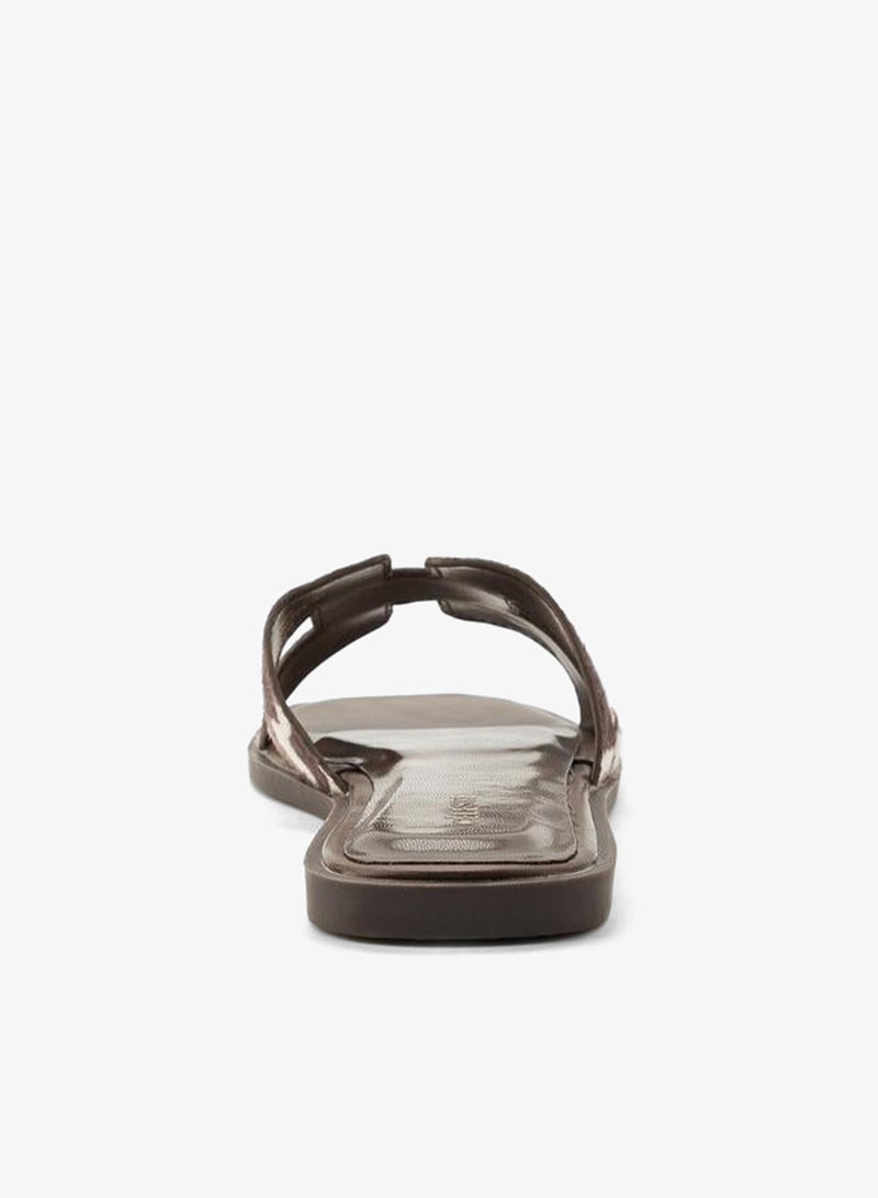 سيليست صنادل نسائية بطبعة حيوانات - Image 5