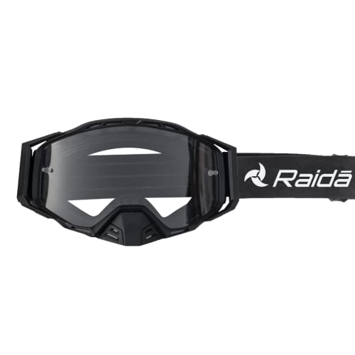 Raida TrailCraft MX Goggle (Black, Clear) - Image 1