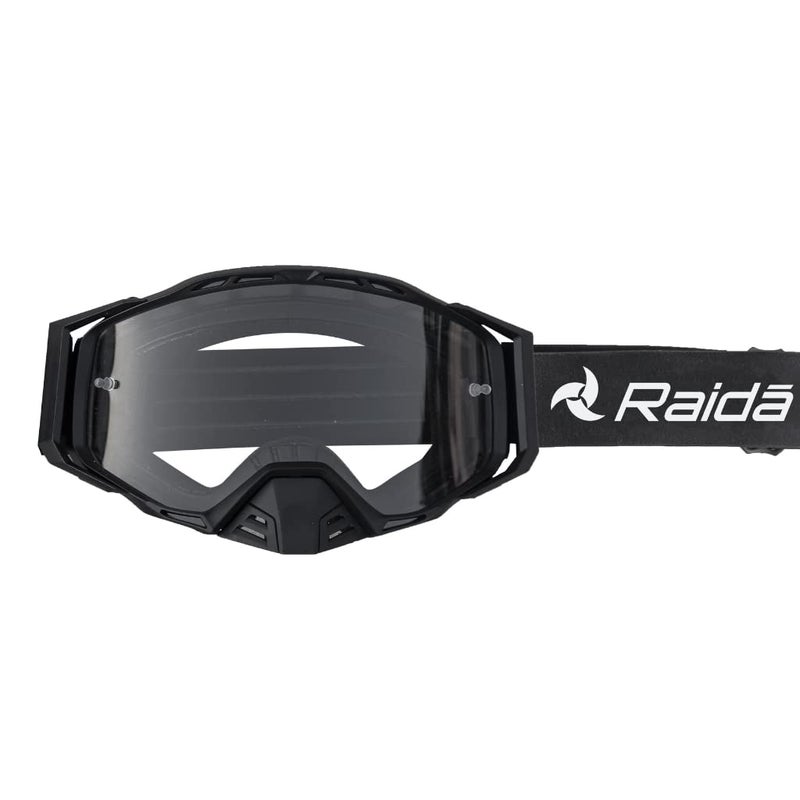 Raida TrailCraft MX Goggle (Black, Clear) - Image 5