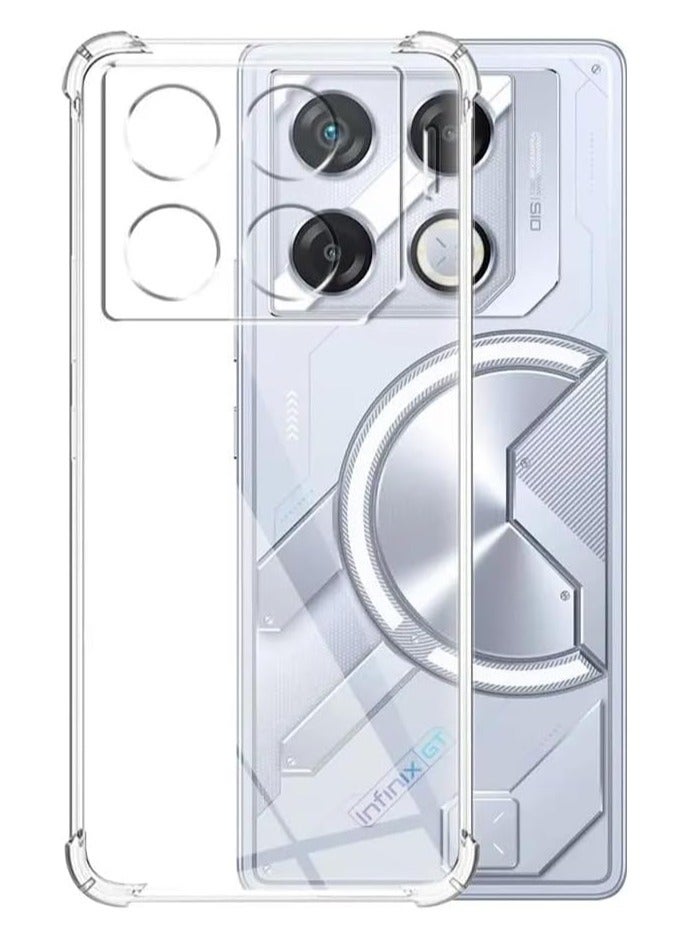 general Case Compatible with Infinix GT 20 Pro 5G, HD Clear Ultra Thin Silicone Flexible TPU Gel Anti-Shock Anti-Scratch Case for Infinix GT 20 Pro - Image 3