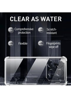 General Case Compatible with Infinix GT 20 Pro 5G, HD Clear Ultra Thin Silicone Flexible TPU Gel Anti-Shock Anti-Scratch Case for Infinix GT 20 Pro  - Image 4