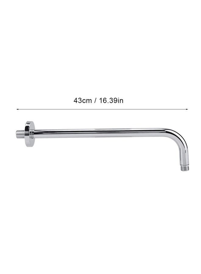 FOLOSAFENAR Stainless Rainhead Arm Rain Head Arm G 1/2" Cool Grey Metallic Look Stainless Steel for Rainfall Shower Heads for Hotel - Image 3