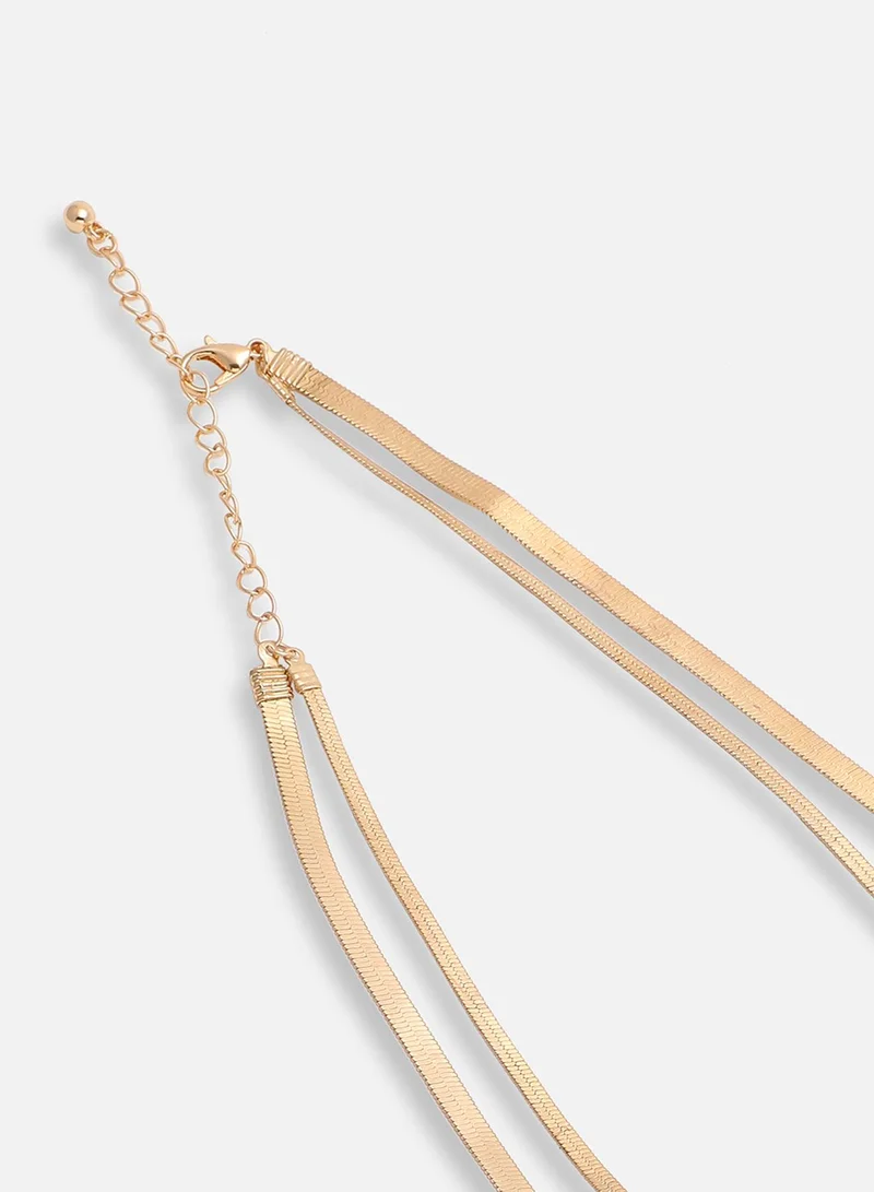 SOHI Casual Multi-Layer Artificial Necklace Jewellery