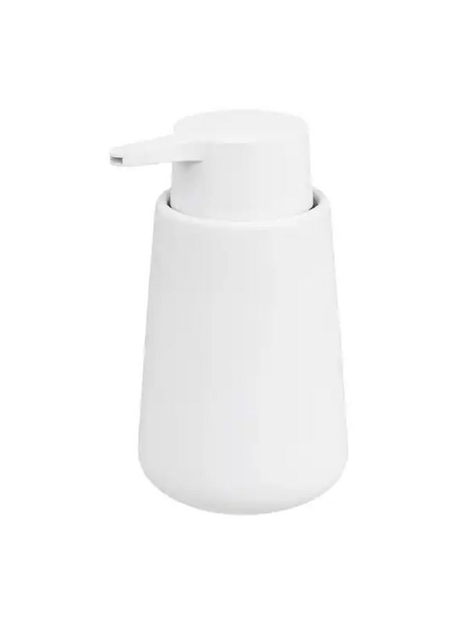 Five Simply Smart High Quality Ceramics Matte Finish Bathroom Soap Dispenser White 250Ml 174879I - Image 2