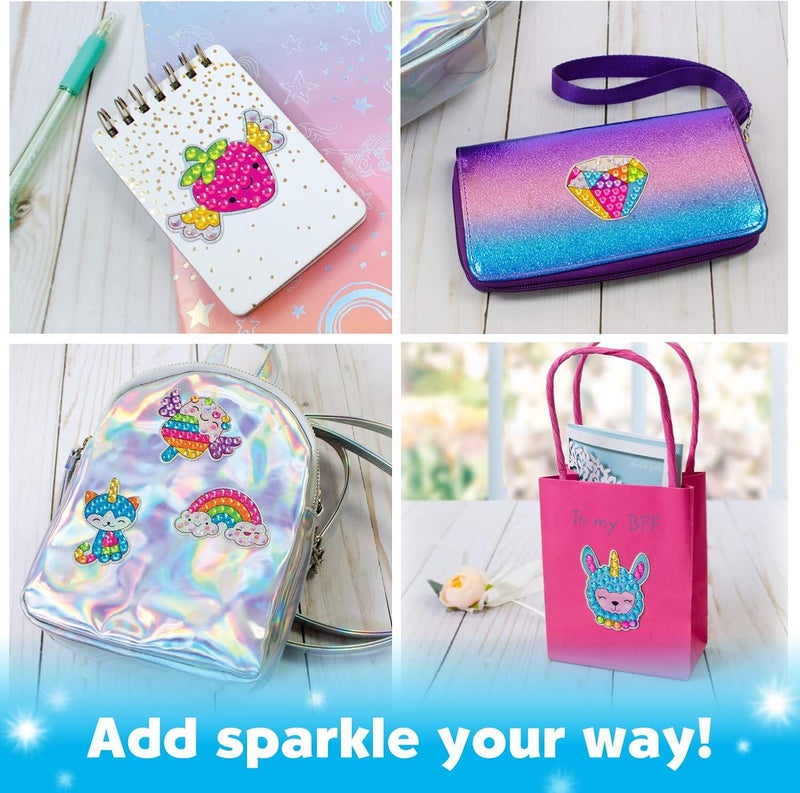 Creativity for Kids Big Gem Diamond Painting Kit - Create Your Own Magical Stickers and Suncatchers - Diamond Art for Kids - Image 5