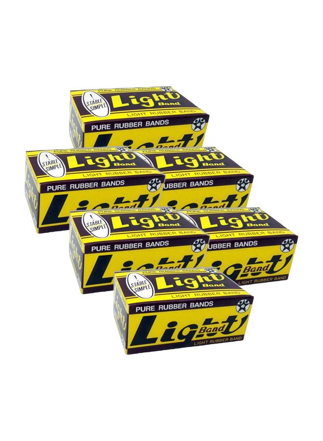 Kutswa Pure Light Rubber Bands Pack of 6 - Image 1