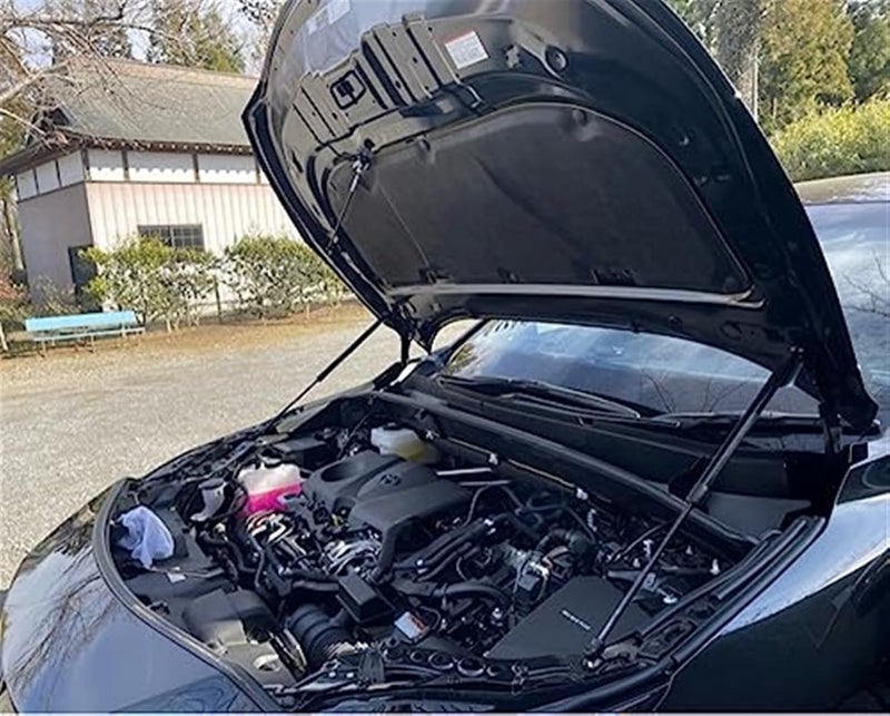DEMULAX Hood Lift Support Struts for Toyota Venza Harrier - Image 2