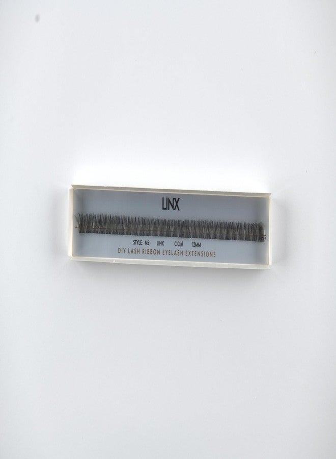 LINX DIY Eyelash Extensions Lash Ribbons (N5 C Curl 12MM) - Image 2