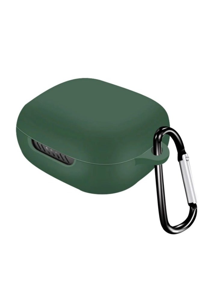 Silicone Case Compatible With JBL Live Pro 2 - Protective Cover for Headphones（with hook） -Green - Image 1