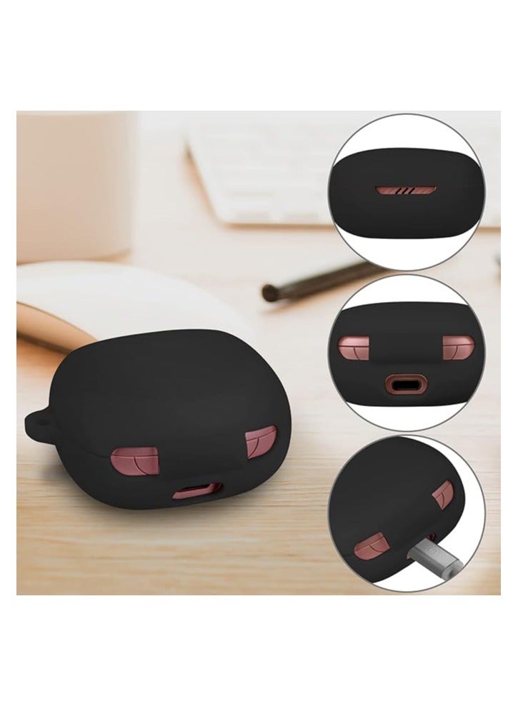 Silicone Case Compatible With JBL Live Pro 2 - Protective Cover for Headphones（with hook） -Green - Image 5