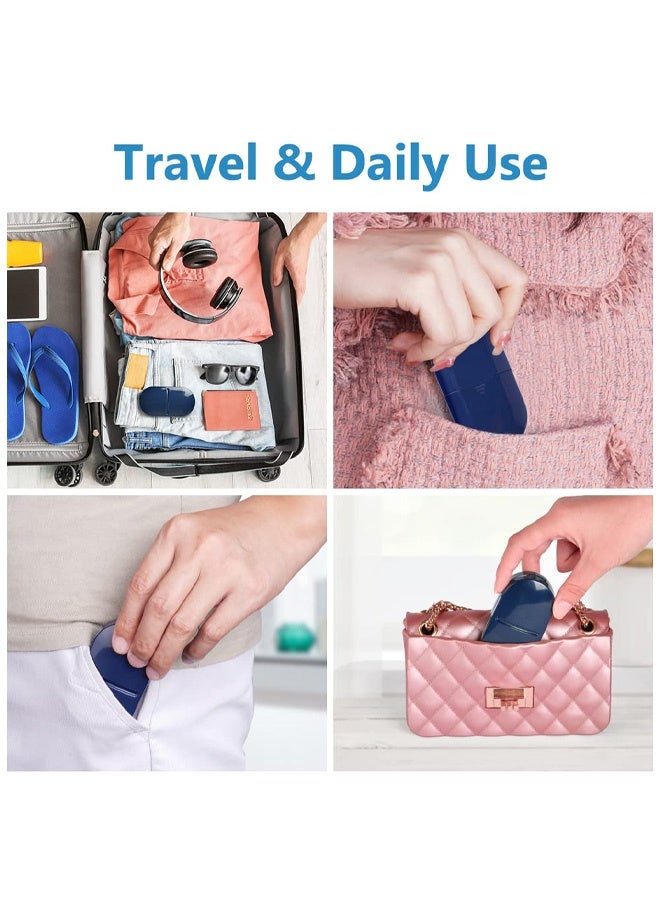 Small Pill Tablet Cutter, Portable Pill Splitter for Small and Large Pills Cut in Half Quarter, Cutting Storage 2 in 1 Tablet Pill Dispenser per Elderly, Child, Dog, Cat, Pet, Travel - Image 5