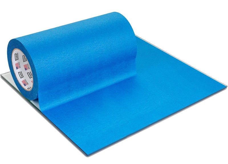 TAPIX Wide Blue Painters Tape, 12 inch x 60 Yards, 3D Printing Tape, Easy Clean Removal up to 21 Days, Masking Tape - Image 3