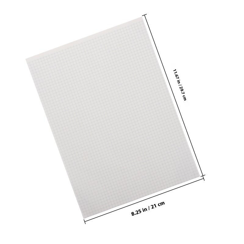 Grid Paper Pad, Clear Layout Ideal for Mathematics and Sketching, Versatile Student Use - Image 2