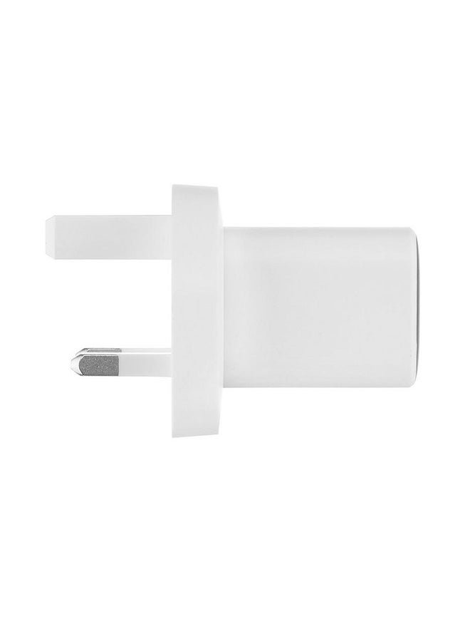 شاحن حائط نانو 3 باللون الأبيض - Image 3