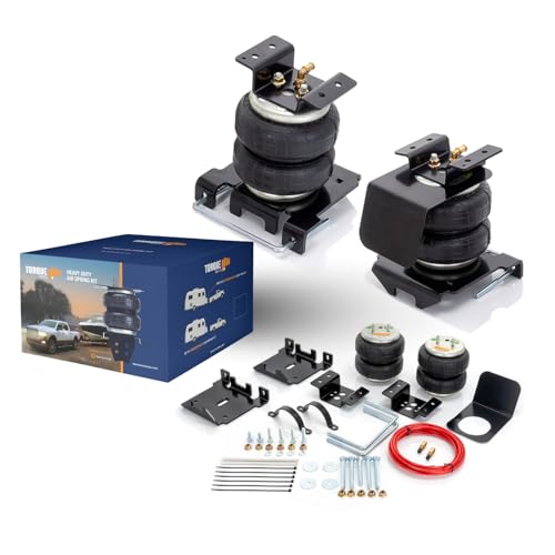 Torque طقم تعليق هوائي TORQUE لوسادة الهواء لسيارات شيفروليه سيلفرادو 2500 3500 HD و GMC سييرا 2500 3500 HD من 2001-2010 - Image 1