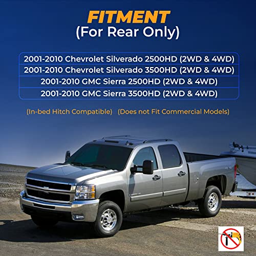 Torque طقم تعليق هوائي TORQUE لوسادة الهواء لسيارات شيفروليه سيلفرادو 2500 3500 HD و GMC سييرا 2500 3500 HD من 2001-2010 - Image 3