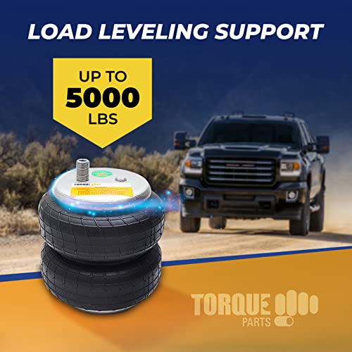 Torque طقم تعليق هوائي TORQUE لوسادة الهواء لسيارات شيفروليه سيلفرادو 2500 3500 HD و GMC سييرا 2500 3500 HD من 2001-2010 - Image 4