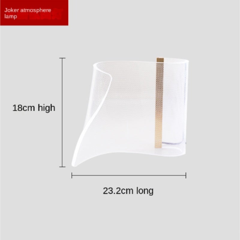 LED Lamp 18*23.5cm Metal Lamp Holder - Low Voltage ≤36V Rhythm Light for Gaming Room Bedroom - Image 2