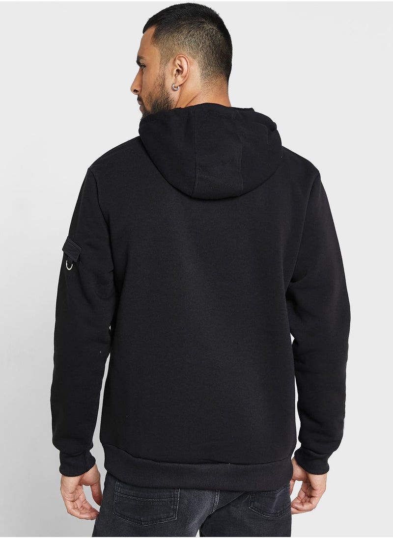 BRAVE SOUL - Flap Pocket Hoodie - Image 1