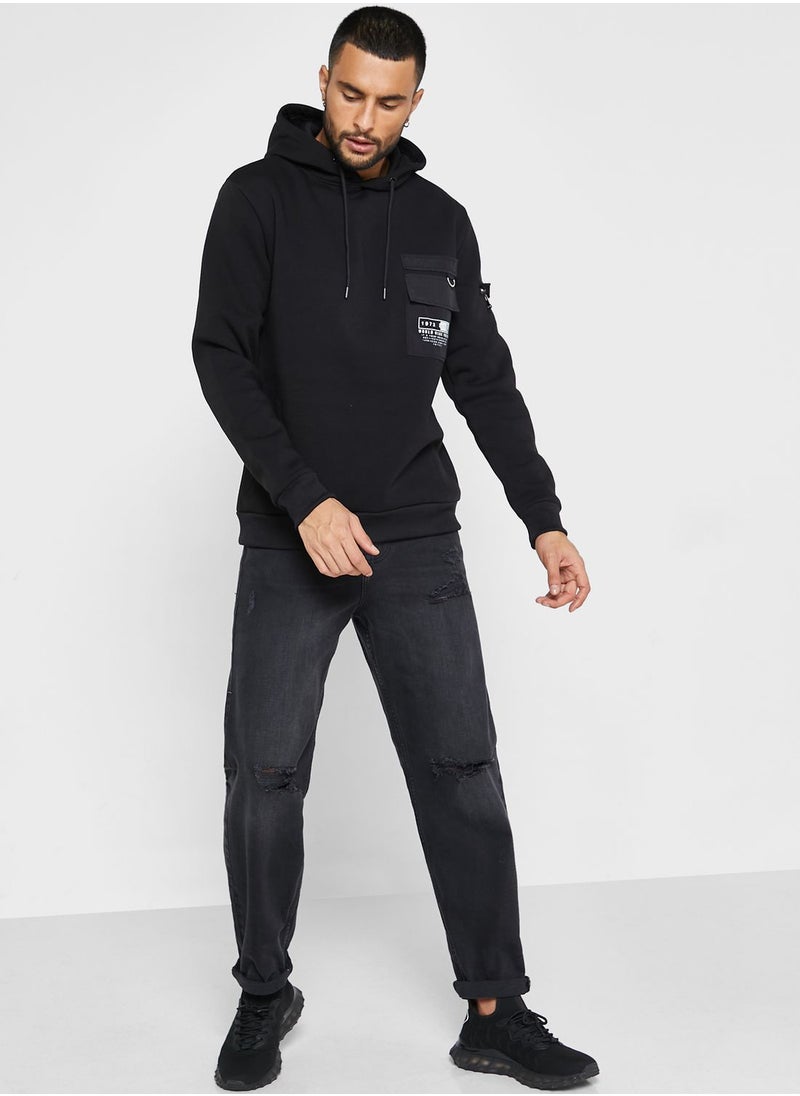 BRAVE SOUL - Flap Pocket Hoodie - Image 1
