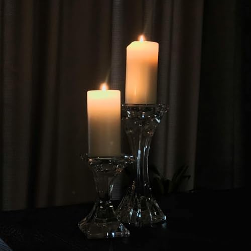 MOSROAD White Pillar Candles, Unscented Pillar Candles Bulk - 50 Hour Long Burn Time - Dripless and Smokeless White Wax Candles Dinner Table, for Wedding,Christmas and Home Decor [6 Pack, 2.8x4 inch] - Image 5