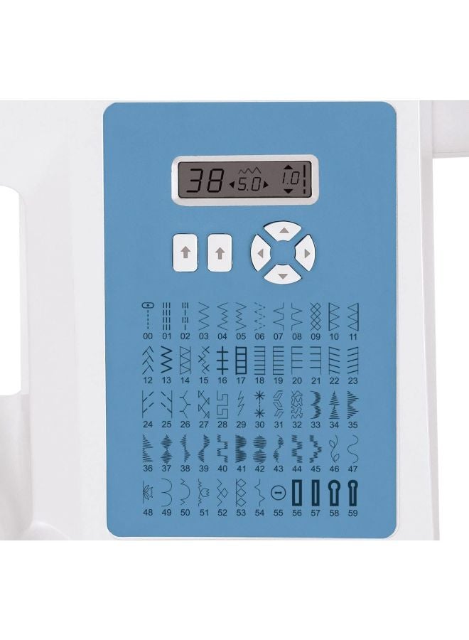 SINGER 6160 Sewing Machine SGM 6160 White/Blue - Image 3