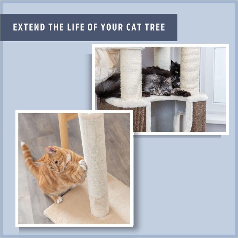 Trixie Beige Sisal Replacement Post for Cat Scratching, 9/50 cm - Image 5