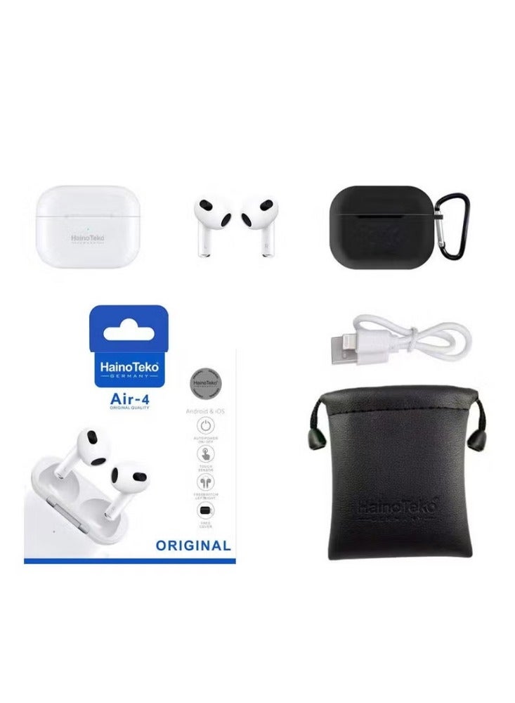 HAINO TEKO High Quality Air-3 Wireless In-Ear Bluetooth For iOS and Androids (Multicolour) - Image 2