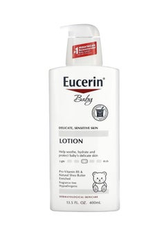 Eucerin Eucerin Baby Lotion Fragrance Free 13.5 fl oz (400 ml)  - Image 1