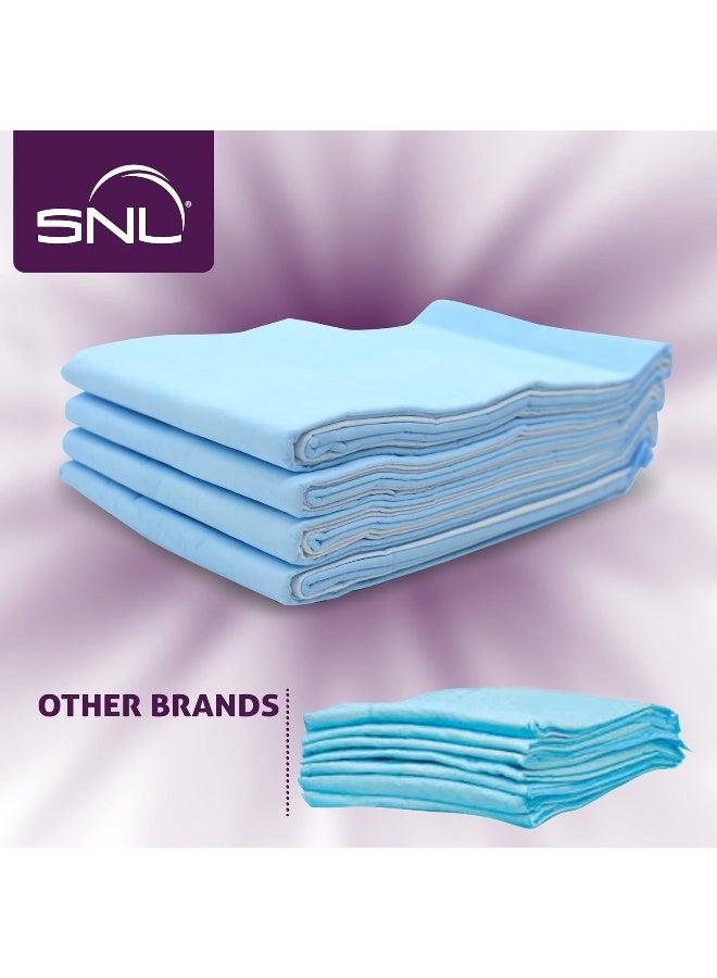 SNL Quality 22 x 36 Inches Premium Disposable Underpads - Chux - 25 Pack - Image 4
