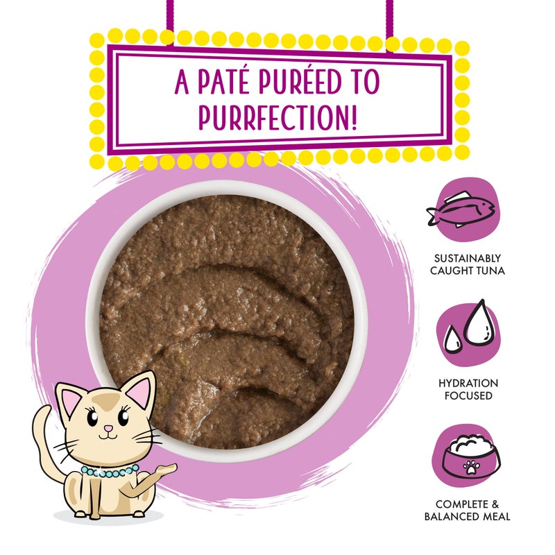 Weruva Wet Cat Food, Tic Tac Whoa with Tuna and Salmon Pate, 3oz Can, Pack of 12 - Image 3