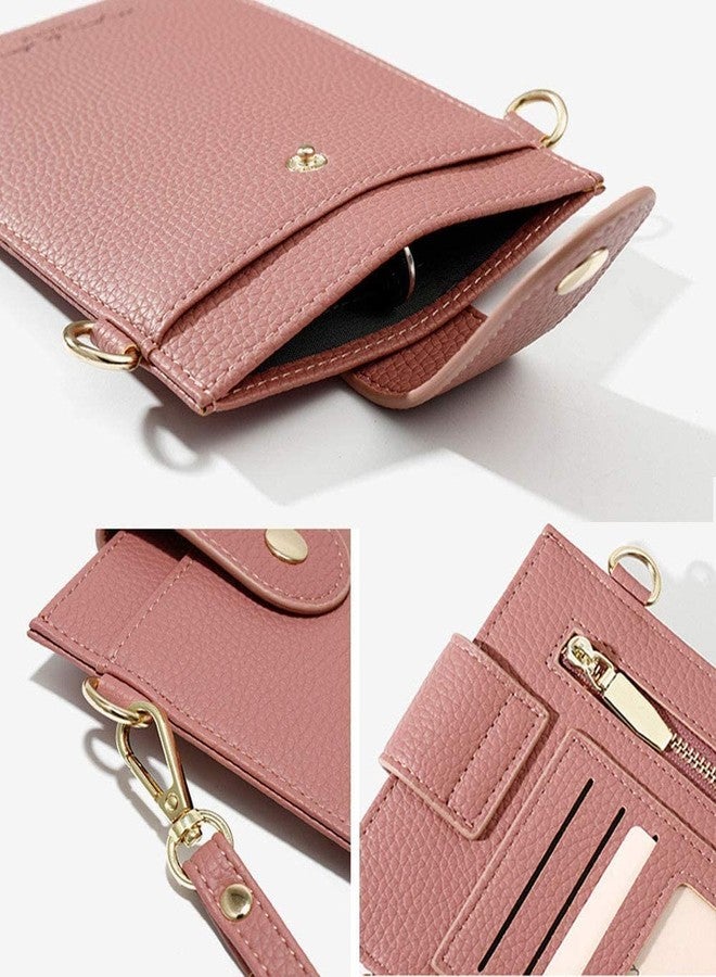 Valentoria Womens Crossbody Cellphone Bag Small Shoulder Purse Card Wallet Satchel Pouch (Grey) - Image 5