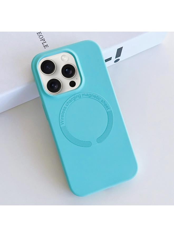 اس-توب جراب هاتف iPhone 15 Pro MagSafe المغناطيسي السائل من السيليكون - Image 1