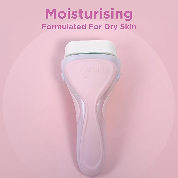 WILKINSON SWORD Intuition Ultra Moisture For Women No Shave Gel Needed Razor Handle 5 Blade Refills - Image 4