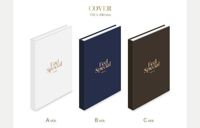 JYP Ent ألبوم K-POP Twice المصغر الثامن [Feel Special] نسخة عشوائية. CD + 88 صفحة من كتاب الصور + ورقة كلمات الأغاني + 5 بطاقات صور + بطاقة هدية للصور - Image 2