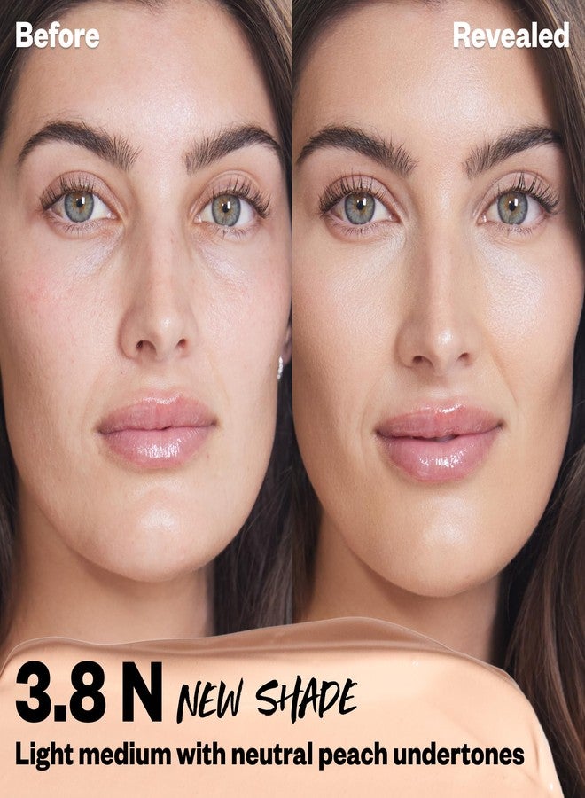 Kosas Revealer Concealer - Medium Coverage Makeup with Hyaluronic Acid, Conceals Dark Circles Under Eyes, Dark Spots and Blemishes + Brightens, Hydrates, Long-Lasting & Vegan, (Tone 3.8 N) - Image 2