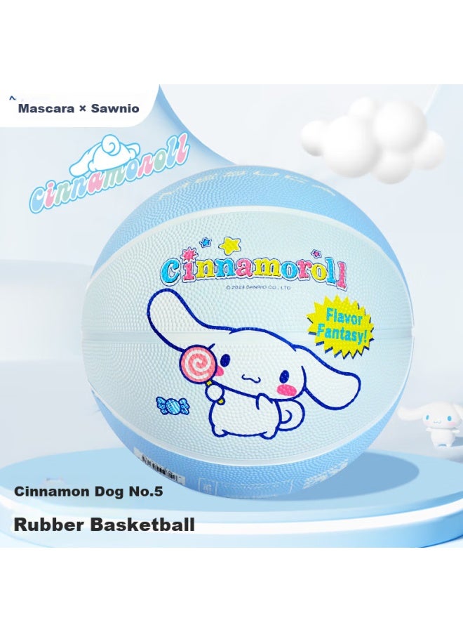 Mesuca Kids Basketball #5 Youth Children Toy Kindergarten Bouncing Ball 3-6 Years Old Mini Basketball - Cinnamon Dog - Image 1