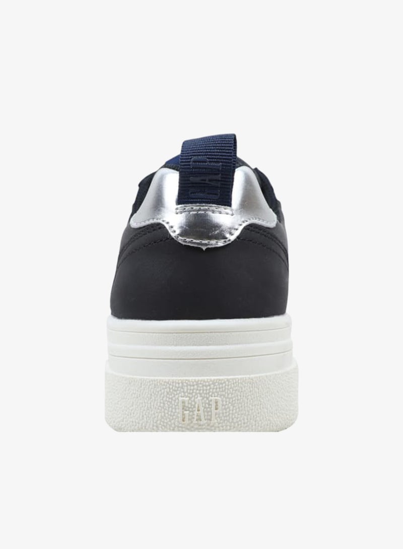 GAP Women's Panelled Sports Shoes with Lace-Up Closure - PARADISE - Image 3